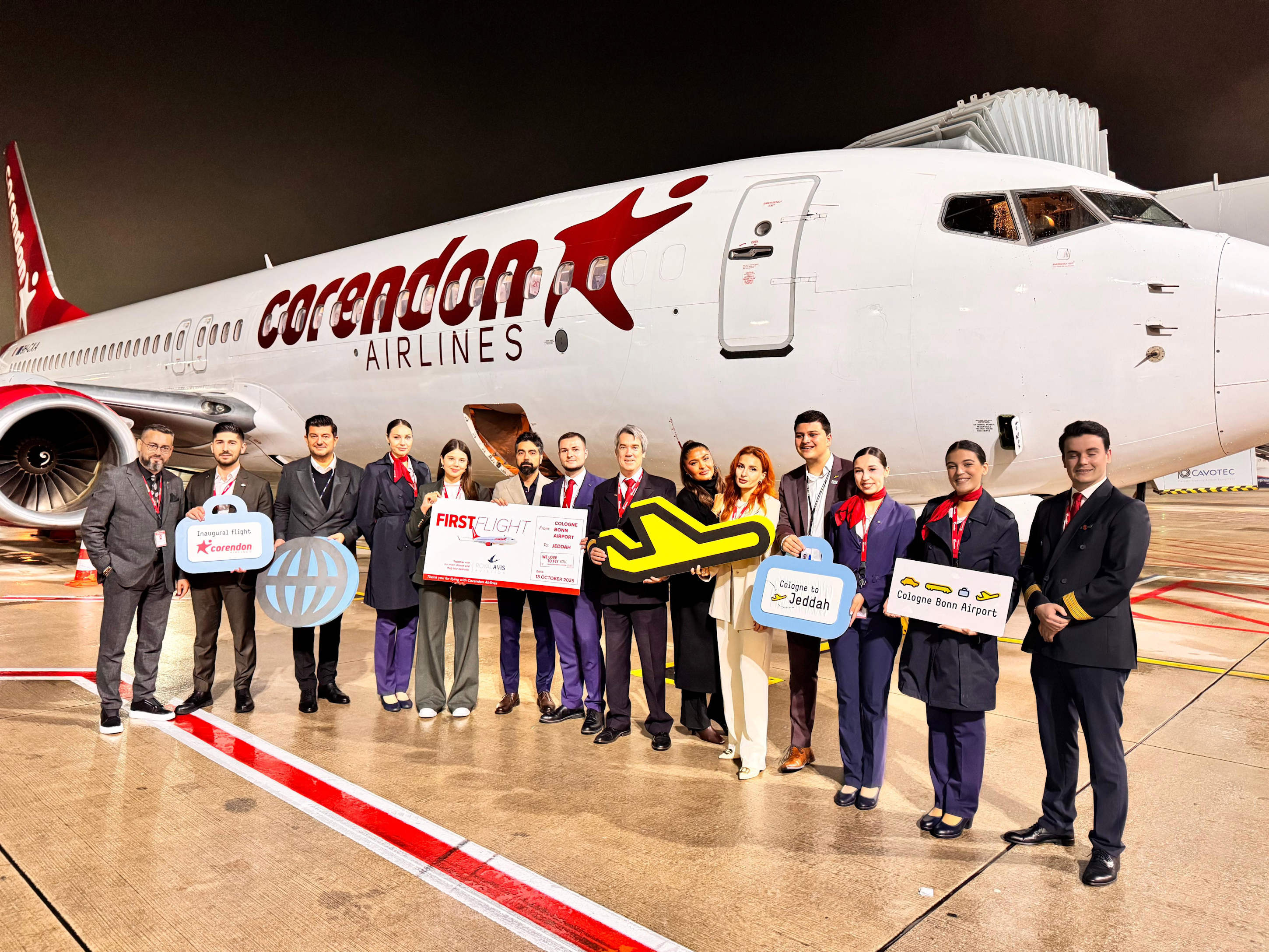 Corendon Airlines fliegt ab sofort Pilger der Omrah nach Dschidda in Saudi-Arabien. (Bildquelle: Köln Bonn Airport) Corendon Airlines fliegt ab sofort Pilger der Omrah nach Dschidda in Saudi-Arabien. (Bildquelle: Köln Bonn Airport)