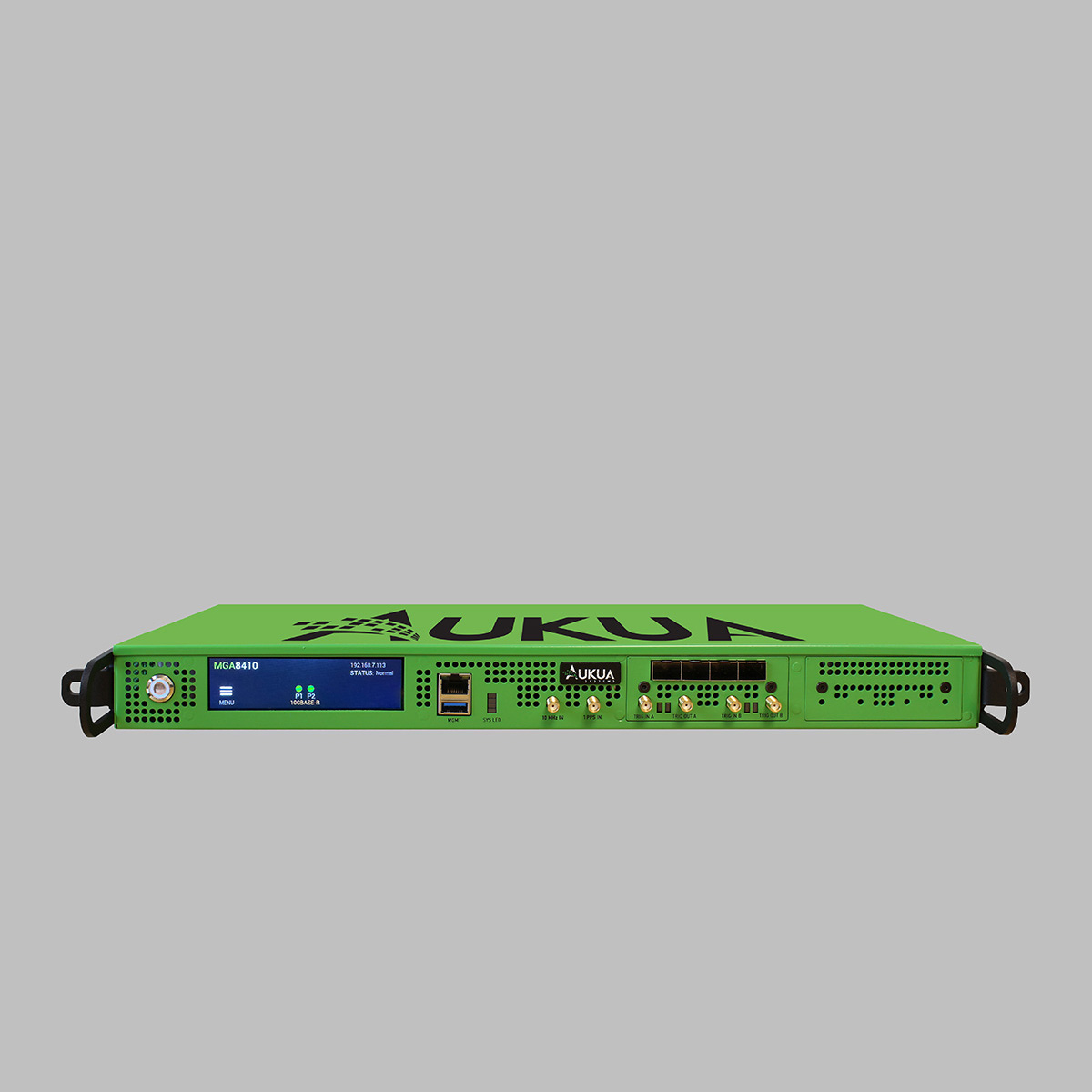 Aukua Systems präsentiert die fortschrittliche Ethernet- und IP-Testplattform MGA8410 (Die Bildrechte liegen bei dem Verfasser der Mitteilung.) Aukua Systems präsentiert die fortschrittliche Ethernet- und IP-Testplattform MGA8410 (Die Bildrechte liegen bei dem Verfasser der Mitteilung.)