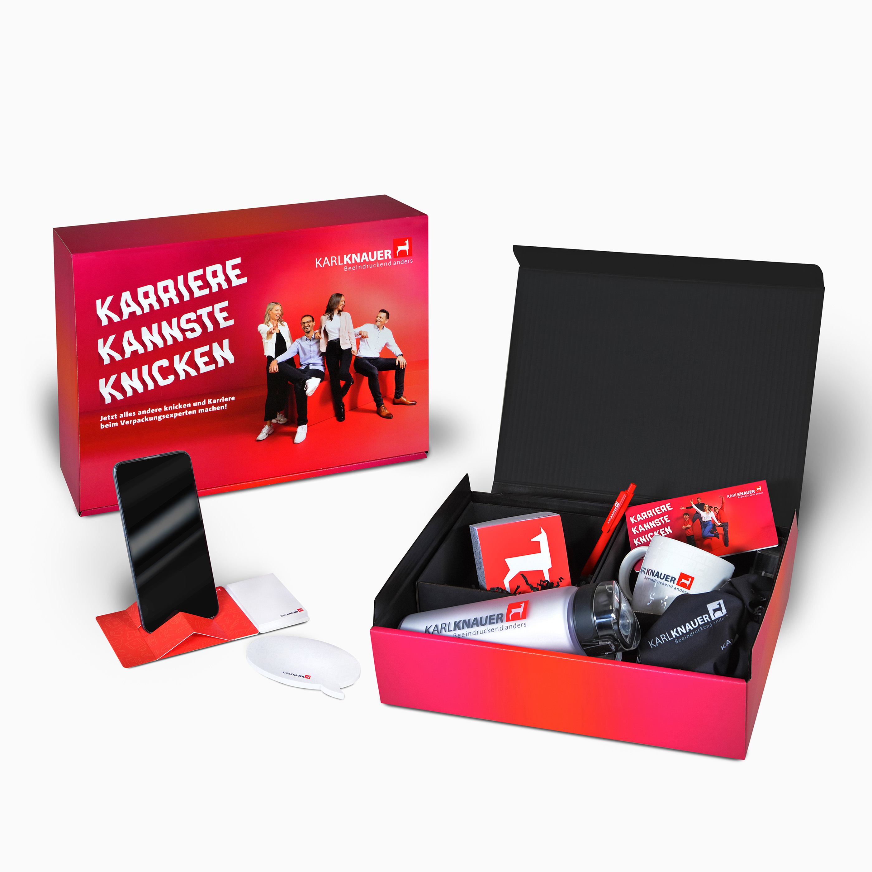 Die Willkommensbox von Karl Knauer, Quelle Karl Knauer KG Die Willkommensbox von Karl Knauer, Quelle Karl Knauer KG