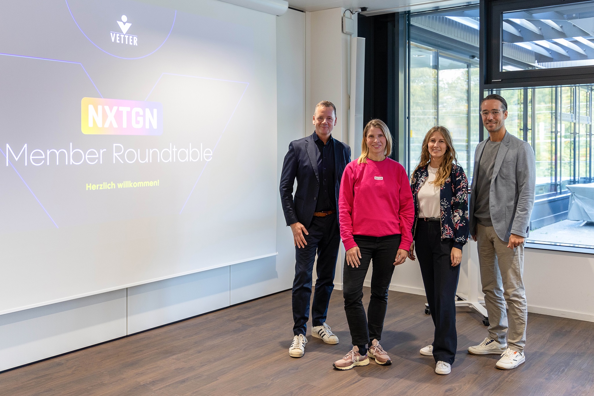 Vetter begrüßt Innovationsplattform NXTGN in Ravensburg (Die Bildrechte liegen bei dem Verfasser der Mitteilung.) Vetter begrüßt Innovationsplattform NXTGN in Ravensburg (Die Bildrechte liegen bei dem Verfasser der Mitteilung.)