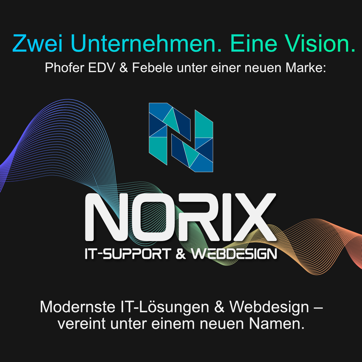 Zwei Unternehmen, eine Vision Zwei Unternehmen, eine Vision