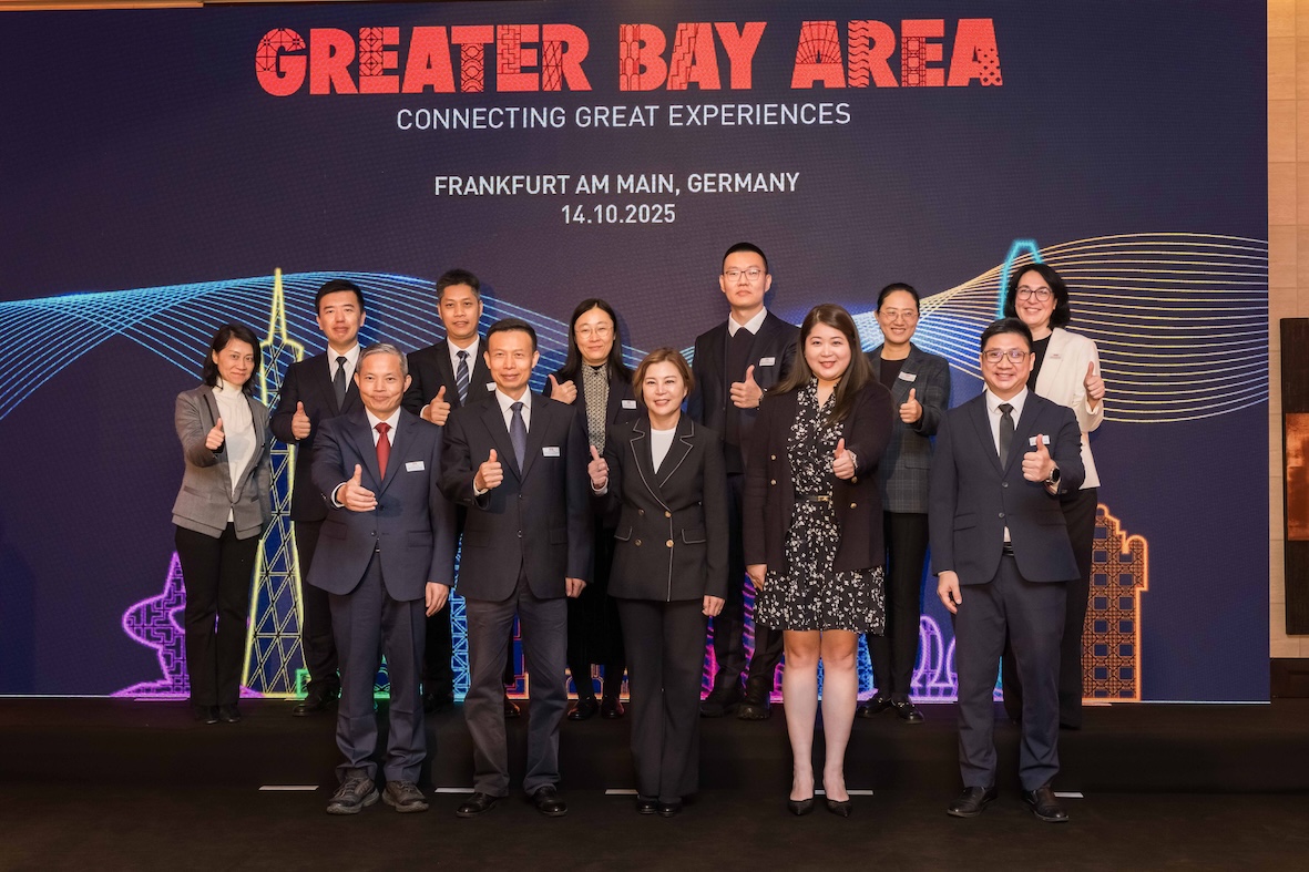 Greater Bay Area Event in Frankfurt mit hochrangigen Vertretern der Regionen (Bildquelle: Jens Braune del Angel / Hong Kong Tourism Board) Greater Bay Area Event in Frankfurt mit hochrangigen Vertretern der Regionen (Bildquelle: Jens Braune del Angel / Hong Kong Tourism Board)