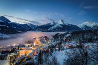 Winter über Berchtesgaden Winter über Berchtesgaden
