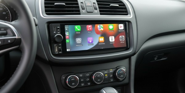 Creasono 1-DIN-Autoradio CAS-5055 mit wireless Apple Carplay& Android Auto 16,8cm, www.pearl.de (Die Bildrechte liegen bei dem Verfasser der Mitteilung.)