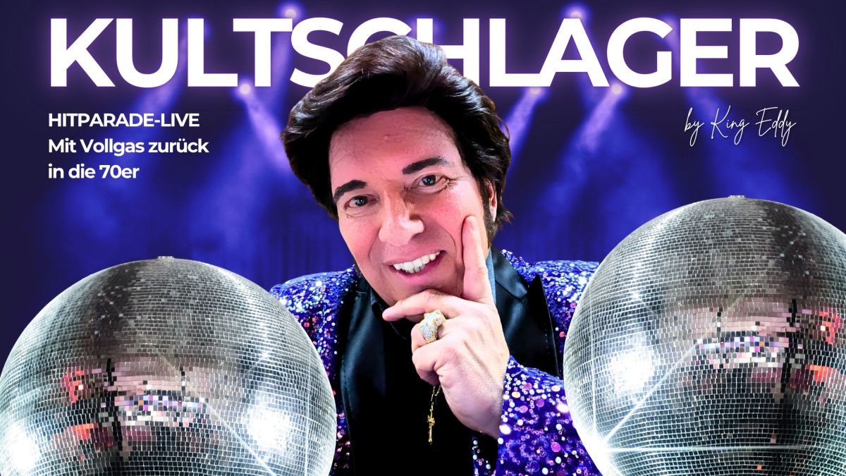 Kultschlager live Hitparade mit King Eddy (© @eddy-events.de)