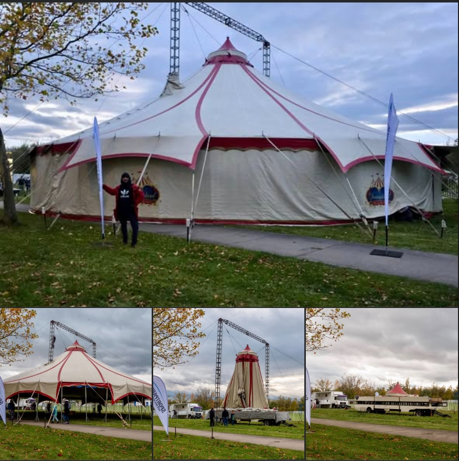 Zirkusprojekt der Astrid Lindgren Schüler und dem Sportpark Halle (Die Bildrechte liegen bei dem Verfasser der Mitteilung.)
