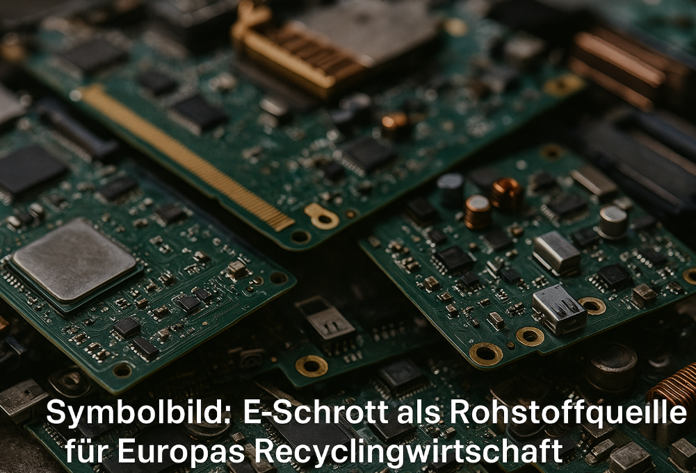 Symbolbild: E-Schrott als Rohstoffquelle für Europas Recyclingwirtschaft