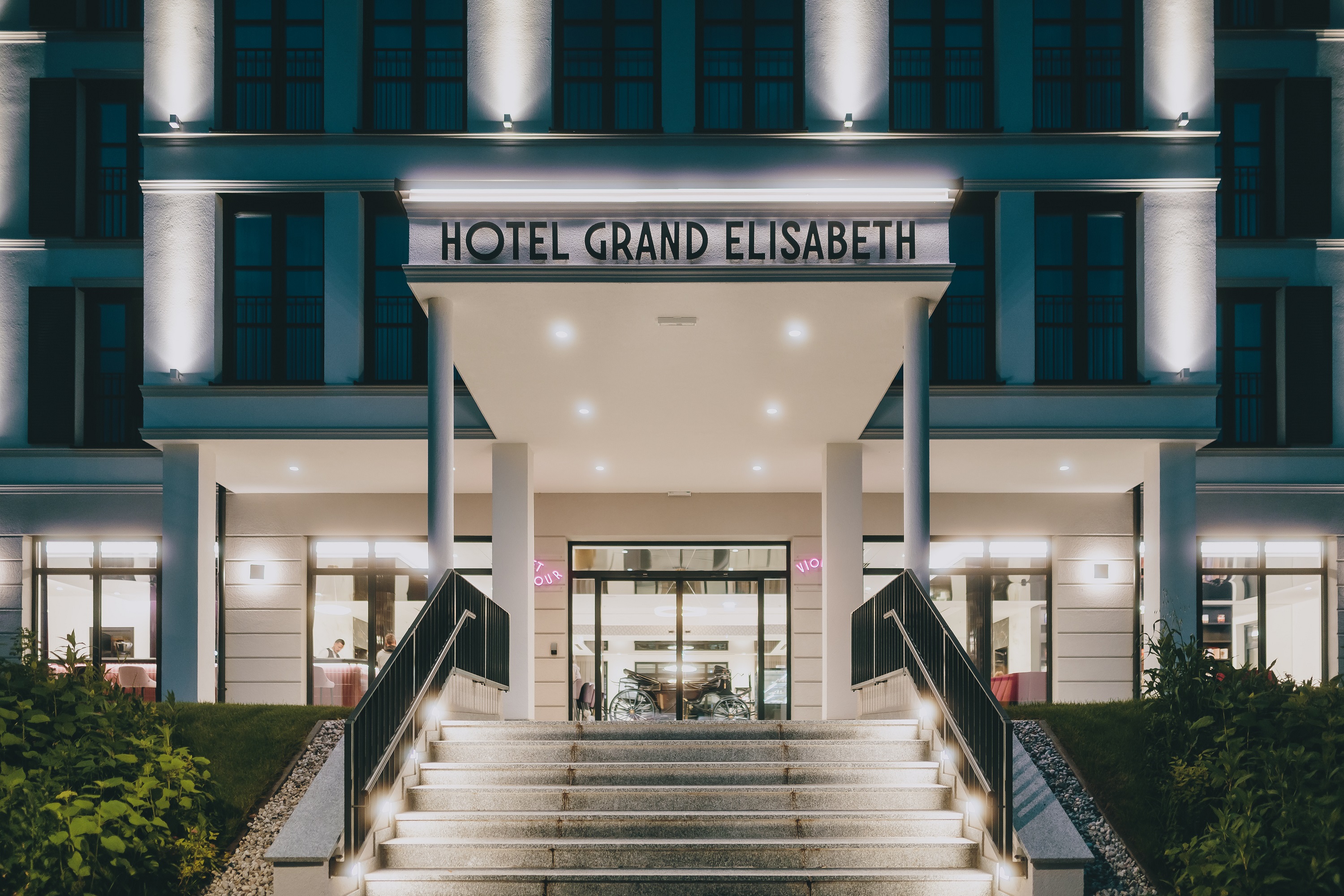 Außenaufnahme Hotel Grand Elisabeth