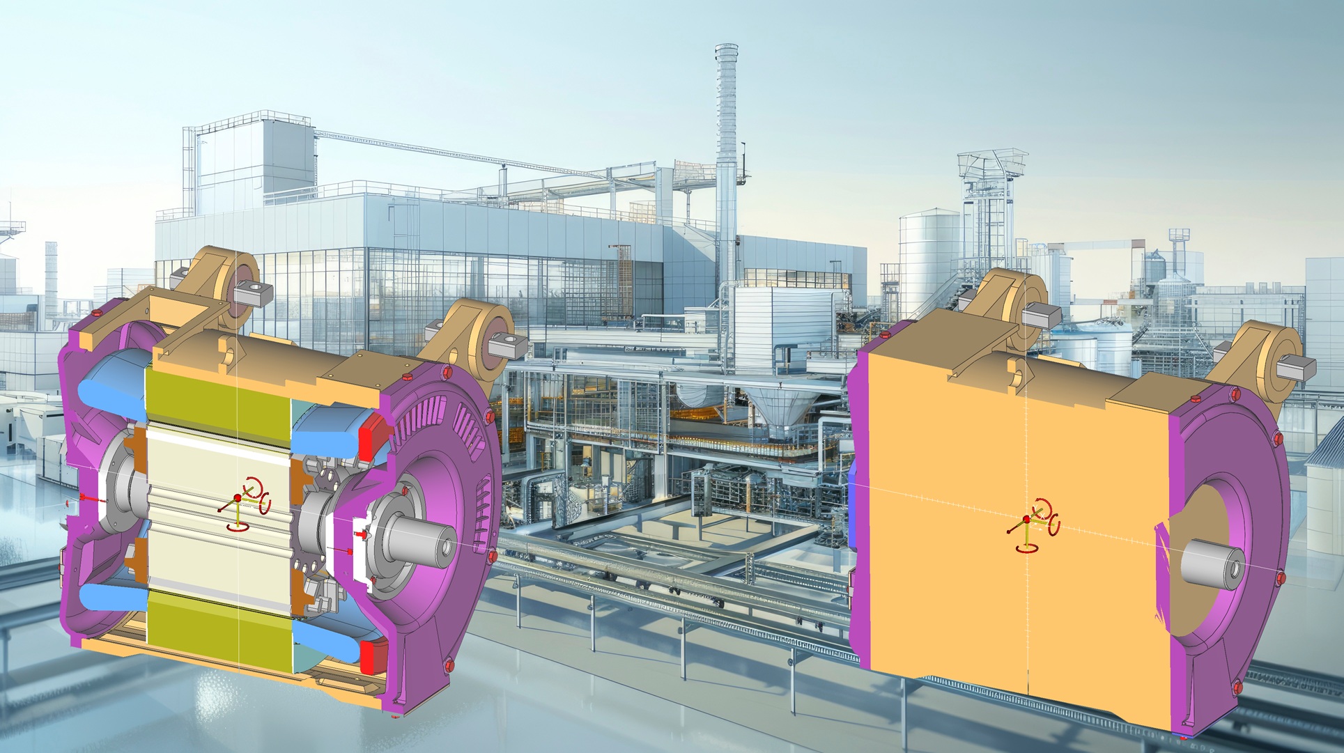 Effiziente Datenverarbeitung im Anlagenbau und BIM-Prozess mit 3D_Evolution (Bildquelle: CoreTechnologie GmbH)