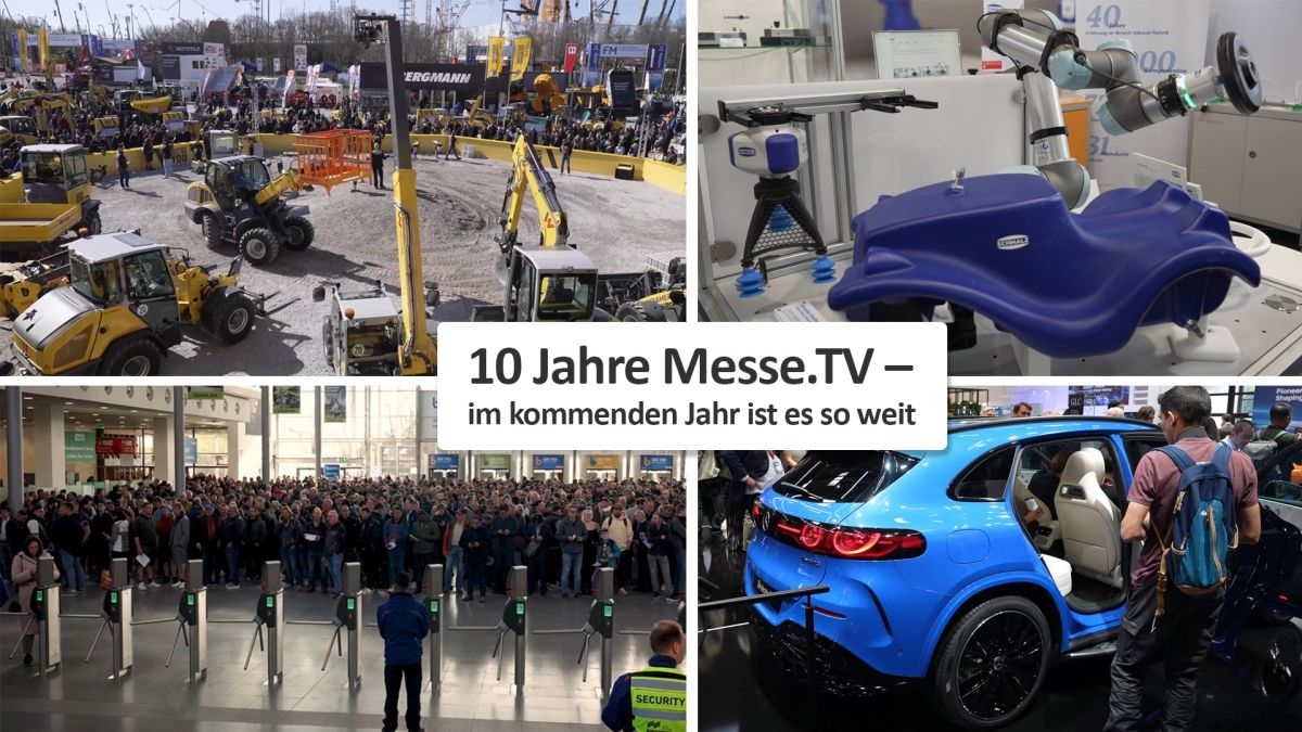 Bilder von Fachmessen und Verbrauchermessen in Deutschland (© Messe.TV, Deutsche Messefilm & Medien GmbH)