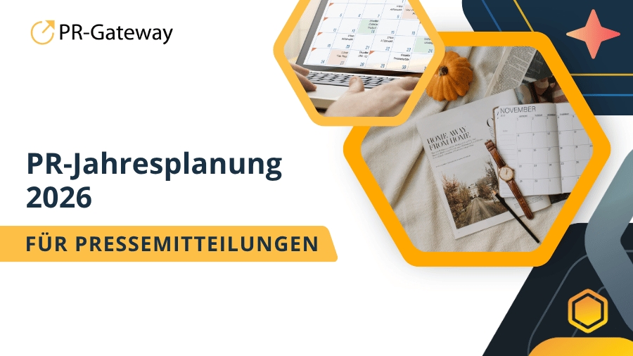 PR Jahresplanung 2026 für Pressemitteilungen (Die Bildrechte liegen bei dem Verfasser der Mitteilung.)