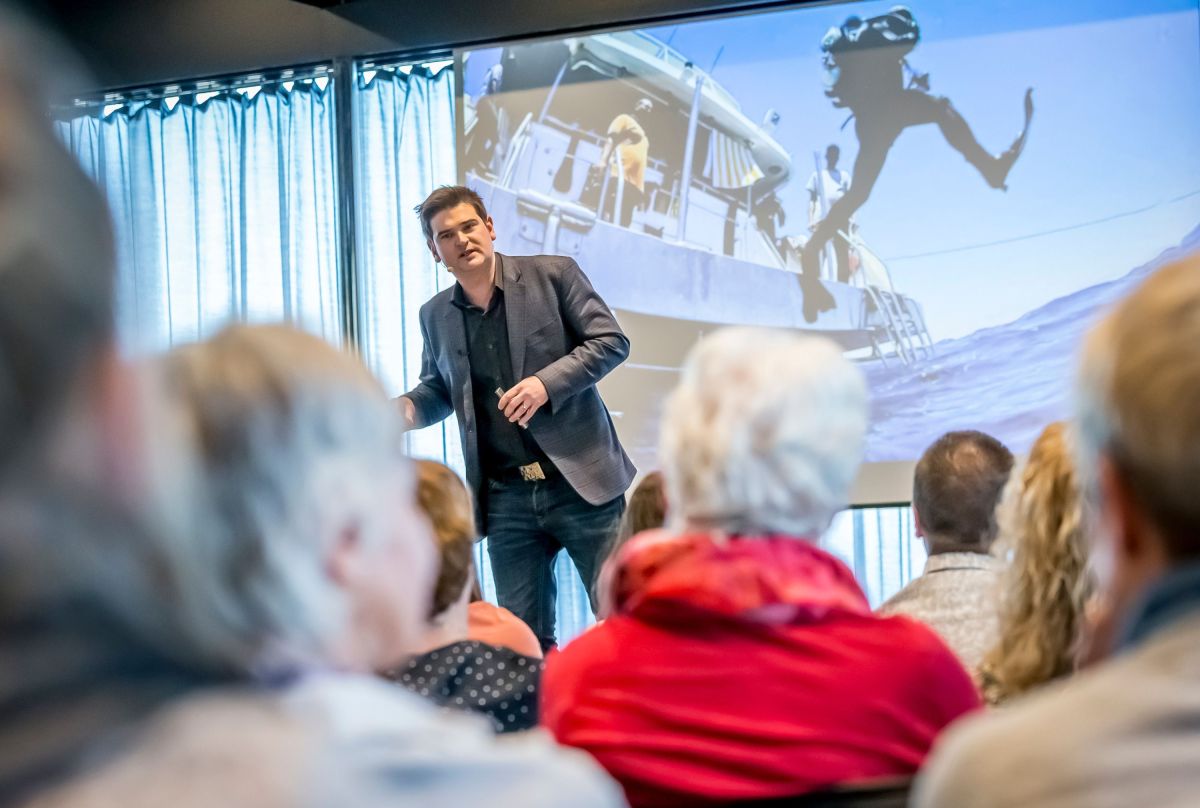 Schweizer Keynote Speaker Lorenz Wenger über Angst, Mut und Entscheidungen (© Lorenz Wenger)