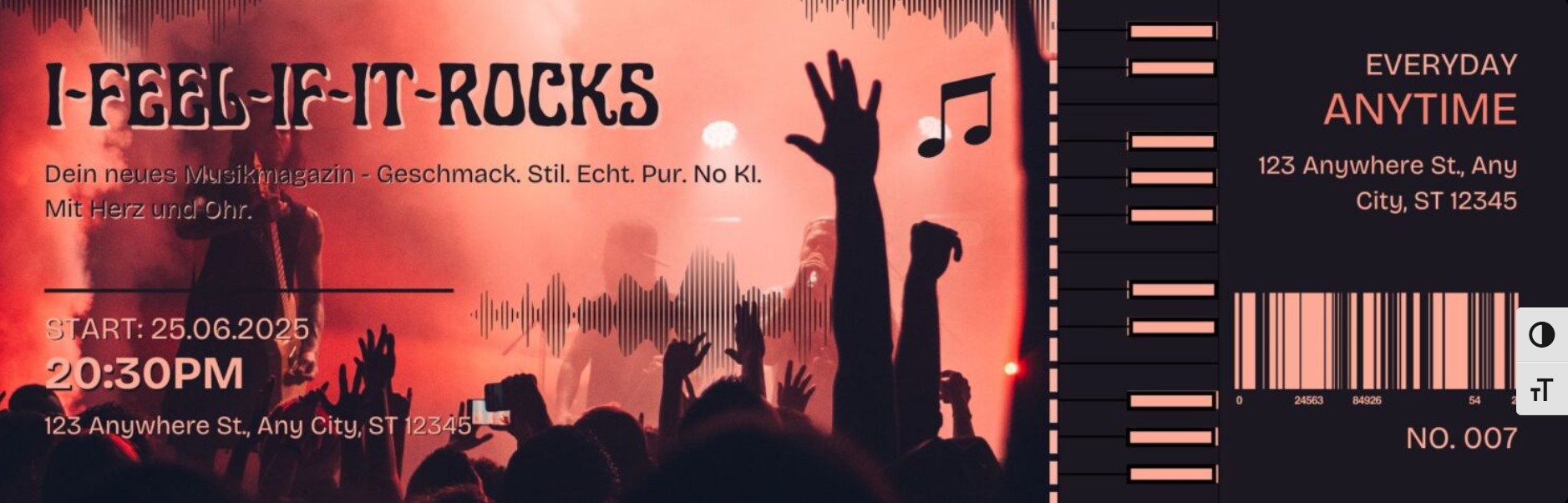 Header von I Feel If It Rocks (Die Bildrechte liegen bei dem Verfasser der Mitteilung.)