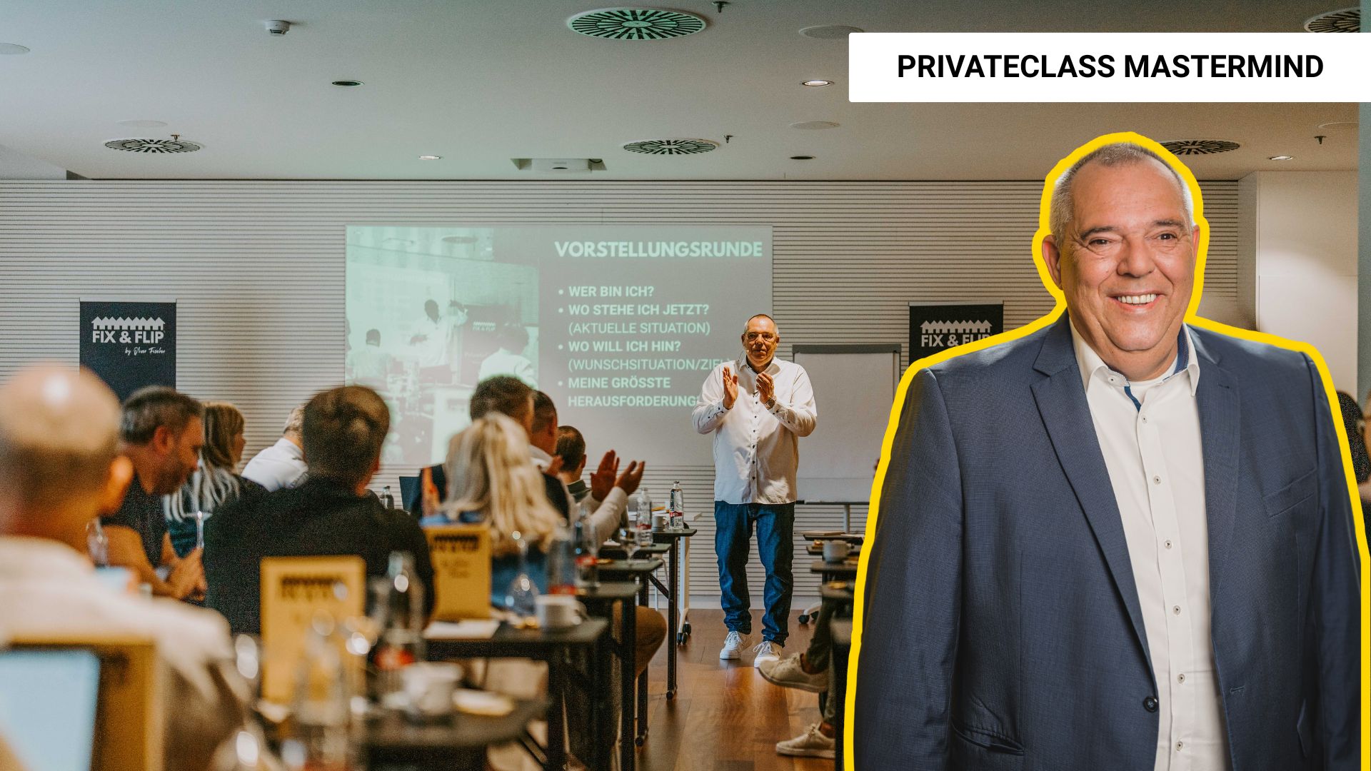Oliver Fischer auf seiner PrivateClass Mastermind auf Mallorca (Die Bildrechte liegen bei dem Verfasser der Mitteilung.)