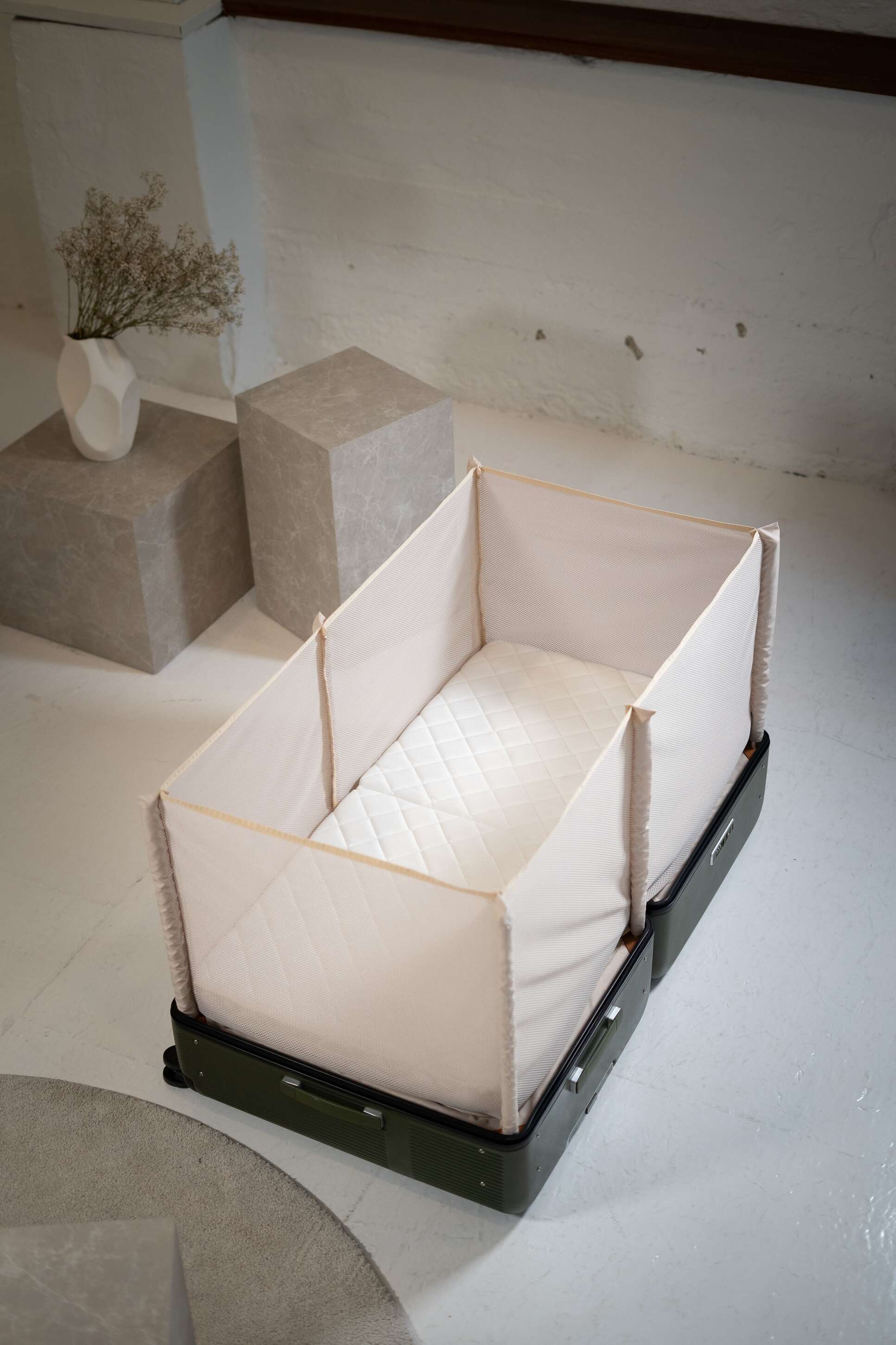 CaseNapzZz-Koffer aufgeklappt (Die Bildrechte liegen bei dem Verfasser der Mitteilung.)