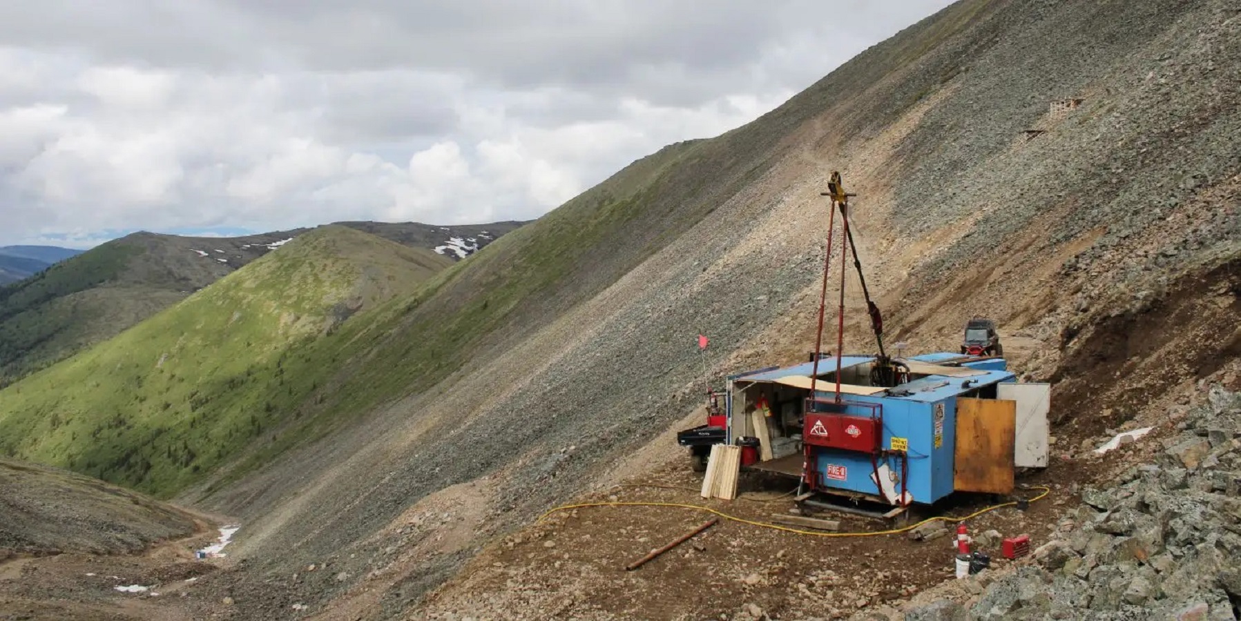 RC Gold-Projekt im Yukon; Quelle Sitka Gold Corp.