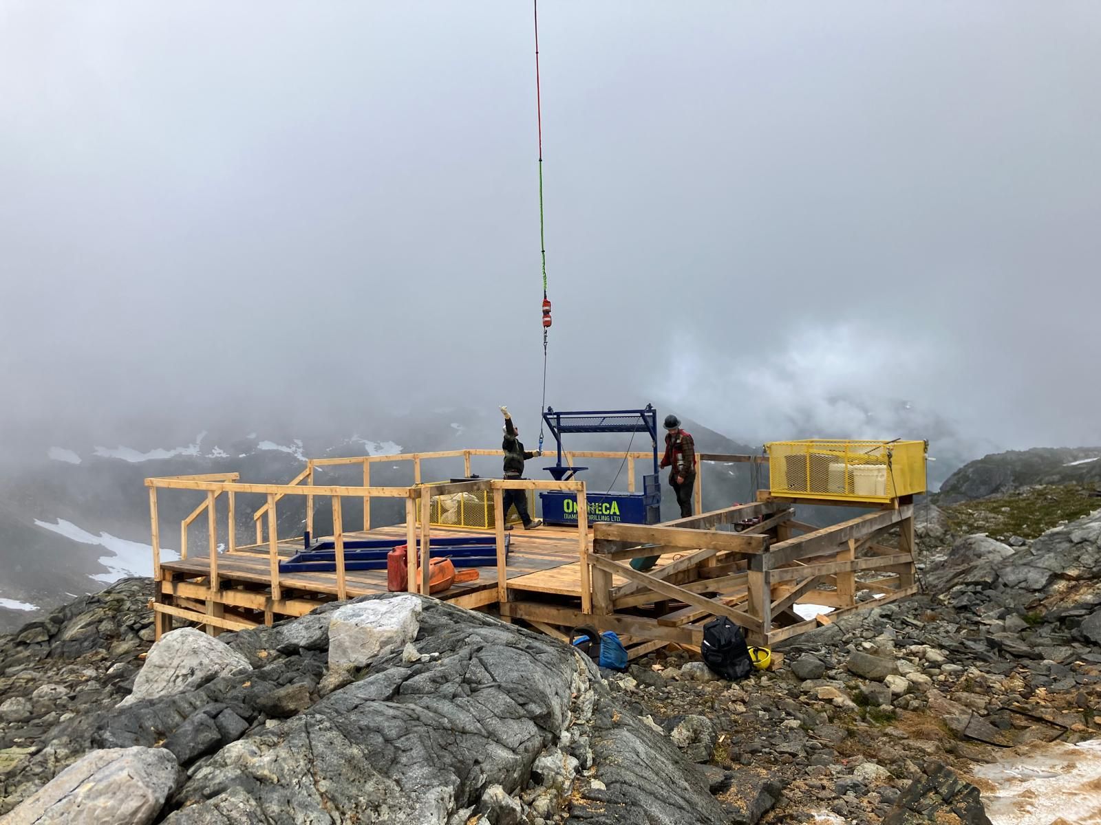 Juggernaut plant bereits weitere Bohrungen auf der Big One-Liegenschaft; Bild: Juggernaut Exploration