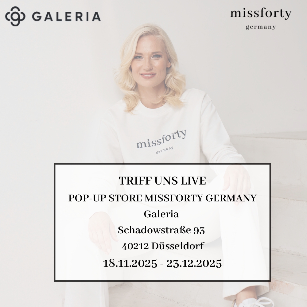 missforty germany Pop-up Store bei Galeria in Düsseldorf (Die Bildrechte liegen bei dem Verfasser der Mitteilung.)