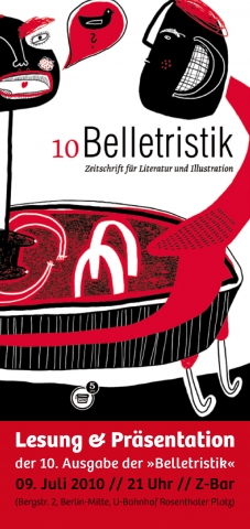 Ein literarisches Geheimnis. 10. Ausgabe der BELLETRISTIK. MAGAZIN FÜR LITERATUR UND ILLUSTRATION Ein literarisches Geheimnis. 10. Ausgabe der BELLETRISTIK. MAGAZIN FÜR LITERATUR UND ILLUSTRATION