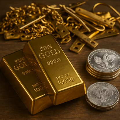 Gold- und Silberreste aus Bonn werden nachhaltig recycelt und dem Rohstoffkreislauf zugeführt.