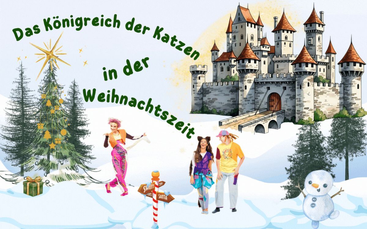 Das Königreich der Katzen in der Weihnachtszeit (© Theater HEUSCHRECK)