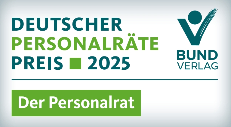Deutscher Personalräte-Preis 2025 (Die Bildrechte liegen bei dem Verfasser der Mitteilung.)