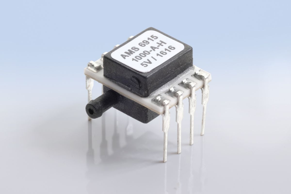 AMS 6915 digitaler Miniatur-Drucksensor (© AMSYS)