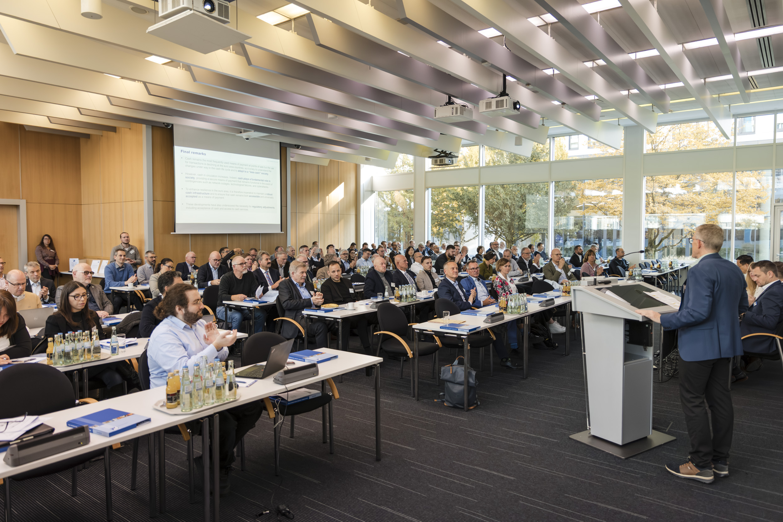 Rund 135 Sicherheitsexperten aus aller Welt reisten zur ESSA-Jahreshauptversammlung nach Frankfurt (Die Bildrechte liegen bei dem Verfasser der Mitteilung.)