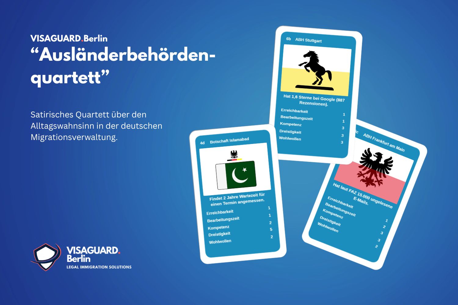 Bilder des Ausländerbehördenquartetts
