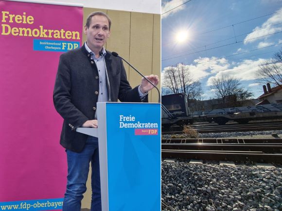 Macht weiter Druck zum Thema Lärmschutz beim Brenner-Nordzulauf: Stadtrat Dr. Peter Siemsen aus Haar