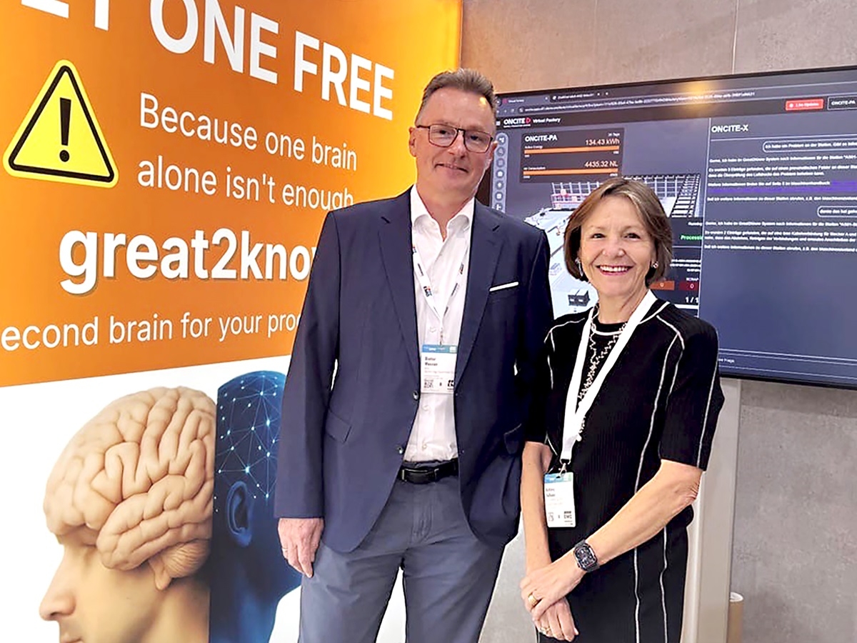 Dieter Meuser und Dr. Bettina Volkens (Bildquelle: German Edge Cloud)