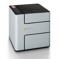 Das neue Partec-Gerät CyFox® Real-Time Gelektrophorese-System vereinfacht die DNA-Analyse. Das neue Partec-Gerät CyFox® Real-Time Gelektrophorese-System vereinfacht die DNA-Analyse.