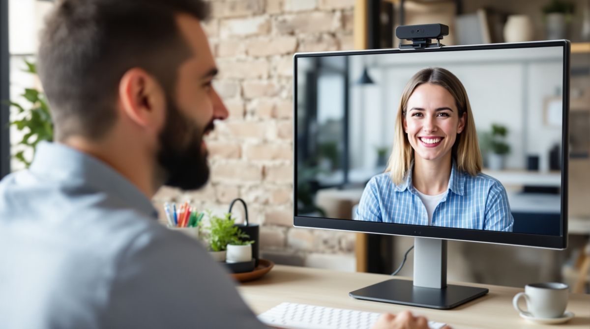 Mobiles Arbeiten (Bild generiert mit KI)