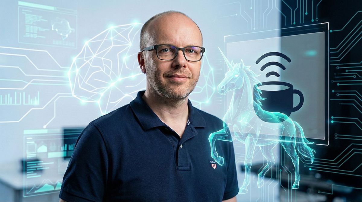 Damian Gorzkulla, Initiator des KI-Projekts DayLift. Der erfahrene Berater wagt das Experiment, als  (© )