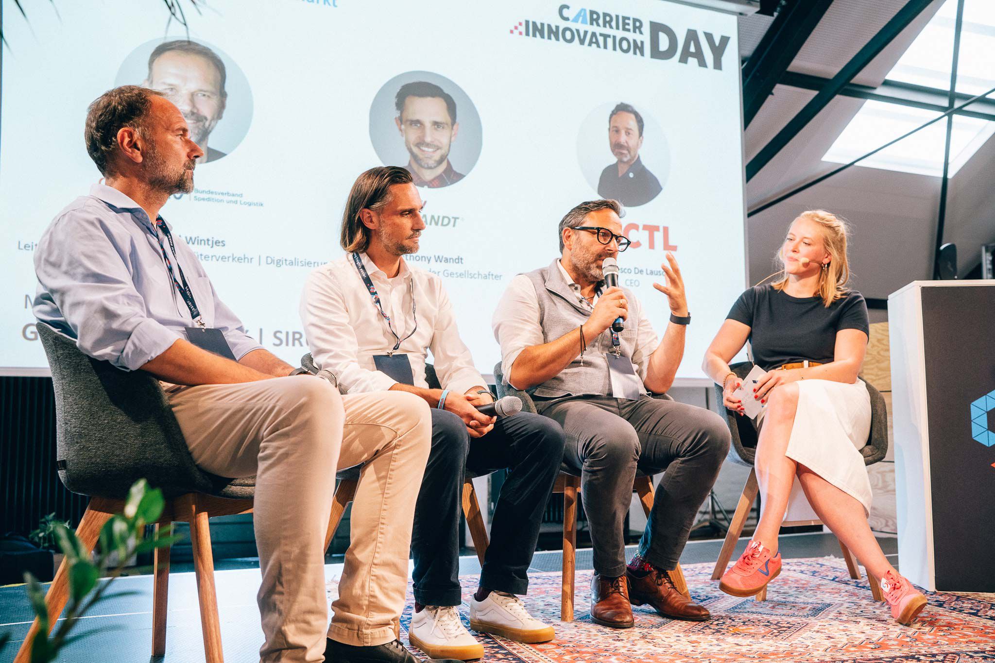 Podium beim Carrier Innovation Day 2024