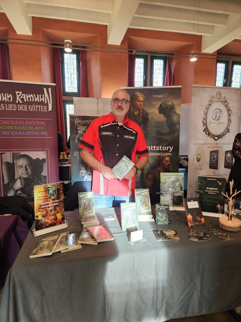 Jörg Krämer auf der PottPhantastika (Die Bildrechte liegen bei dem Verfasser der Mitteilung.)