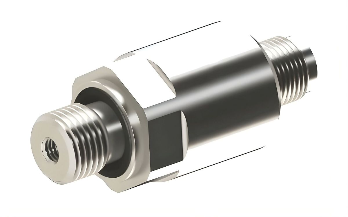 P.Trace - kompakter Drucktransmitter im Edelstahl Gehäuse (© MP-Sensor/AMSYS)