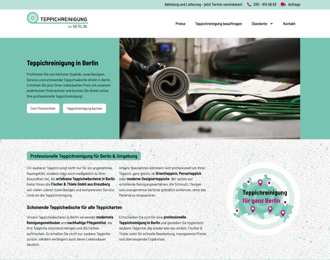 Screenshot Website