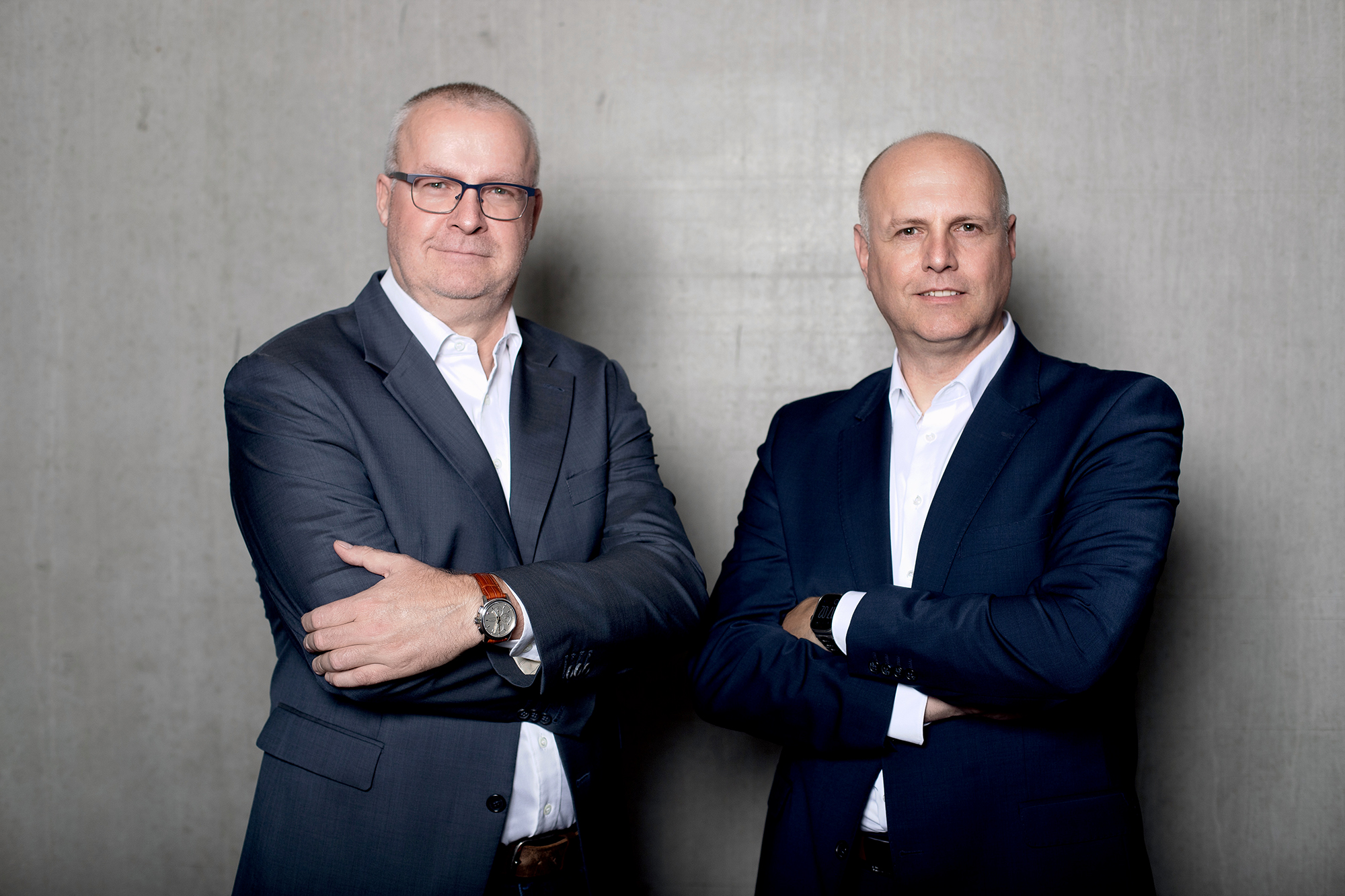 Erfolgreiche 2 Jahre für Geschäftsführer Martin Bach (li.) und Andreas Nusko