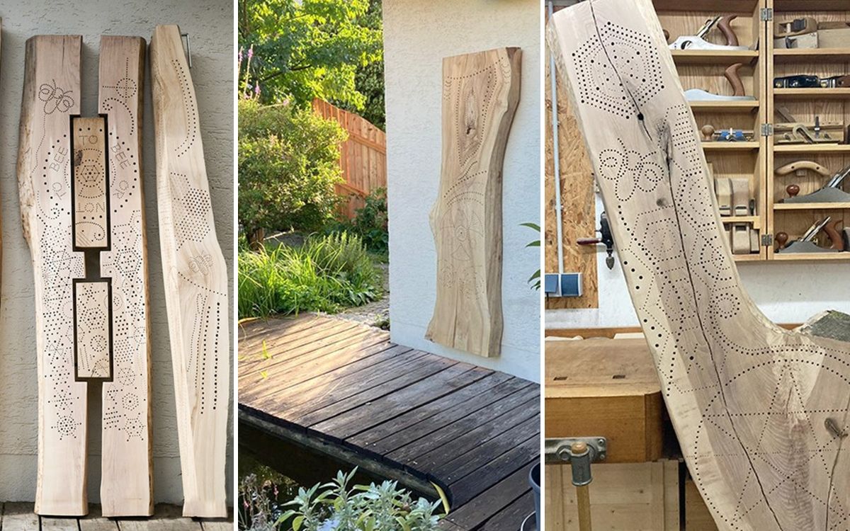 ARTenraum - Bewohnbare Kunstobjekte aus Hartholz (© 2025 Carolin Tietz)