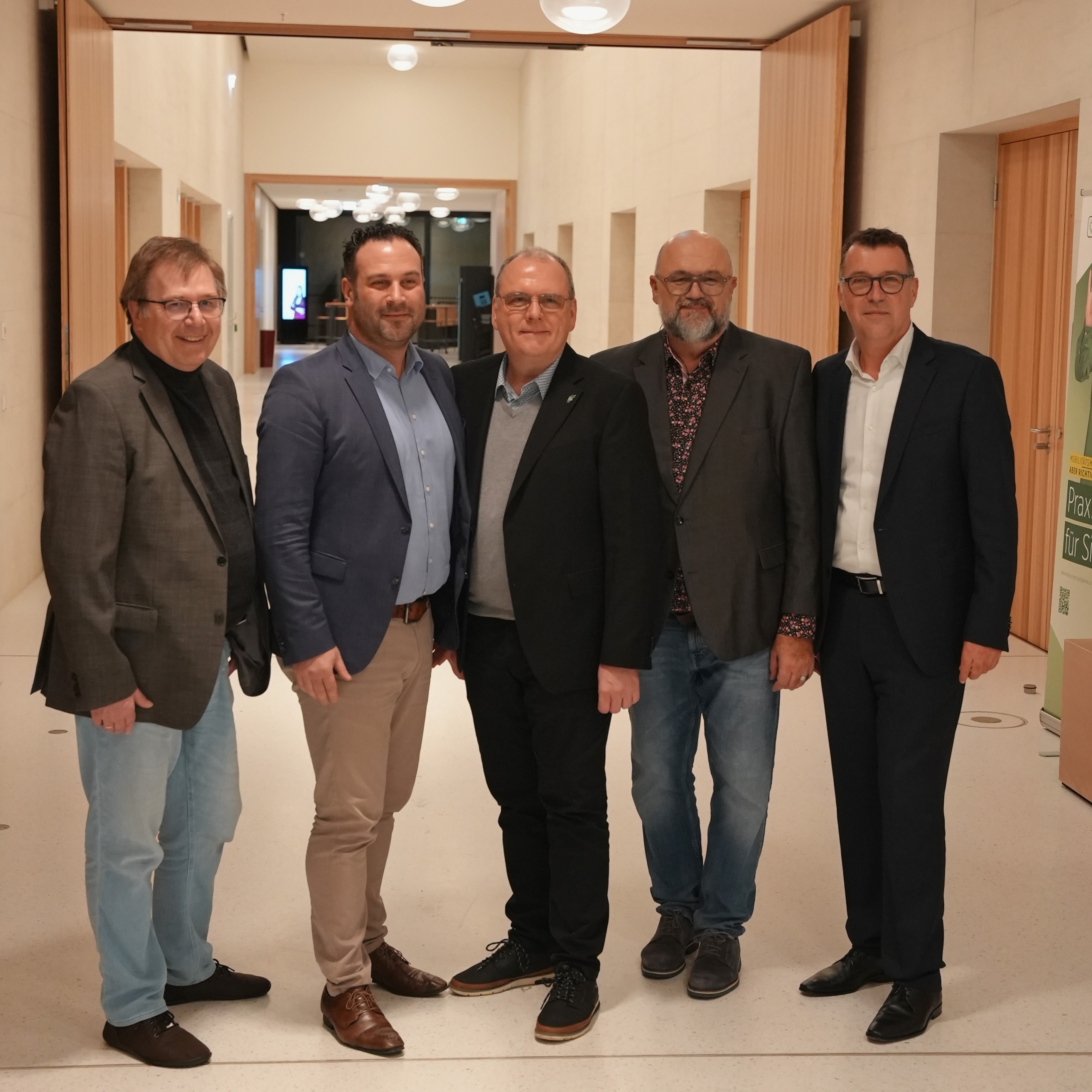 Der bis 2028 gewählte Vorstand des Bundesverbandes Betriebliche Mobilität e. V. (Die Bildrechte liegen bei dem Verfasser der Mitteilung.)