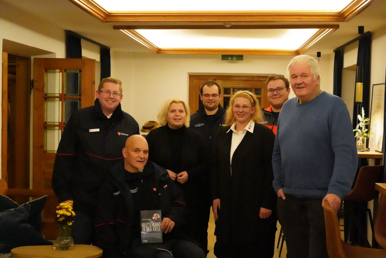 „Ohne Ziel stimmt jede Richtung“–THW-Ehrenpräsident Albrecht Broemmeüber Krisenmanagement. (Die Bildrechte liegen bei dem Verfasser der Mitteilung.)