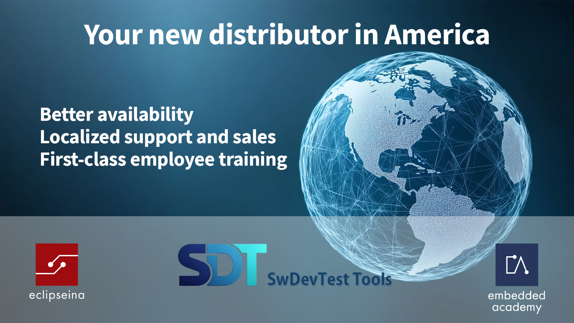 Kooperation Eclipseina GmbH mit SwDevTest Tools Inc.