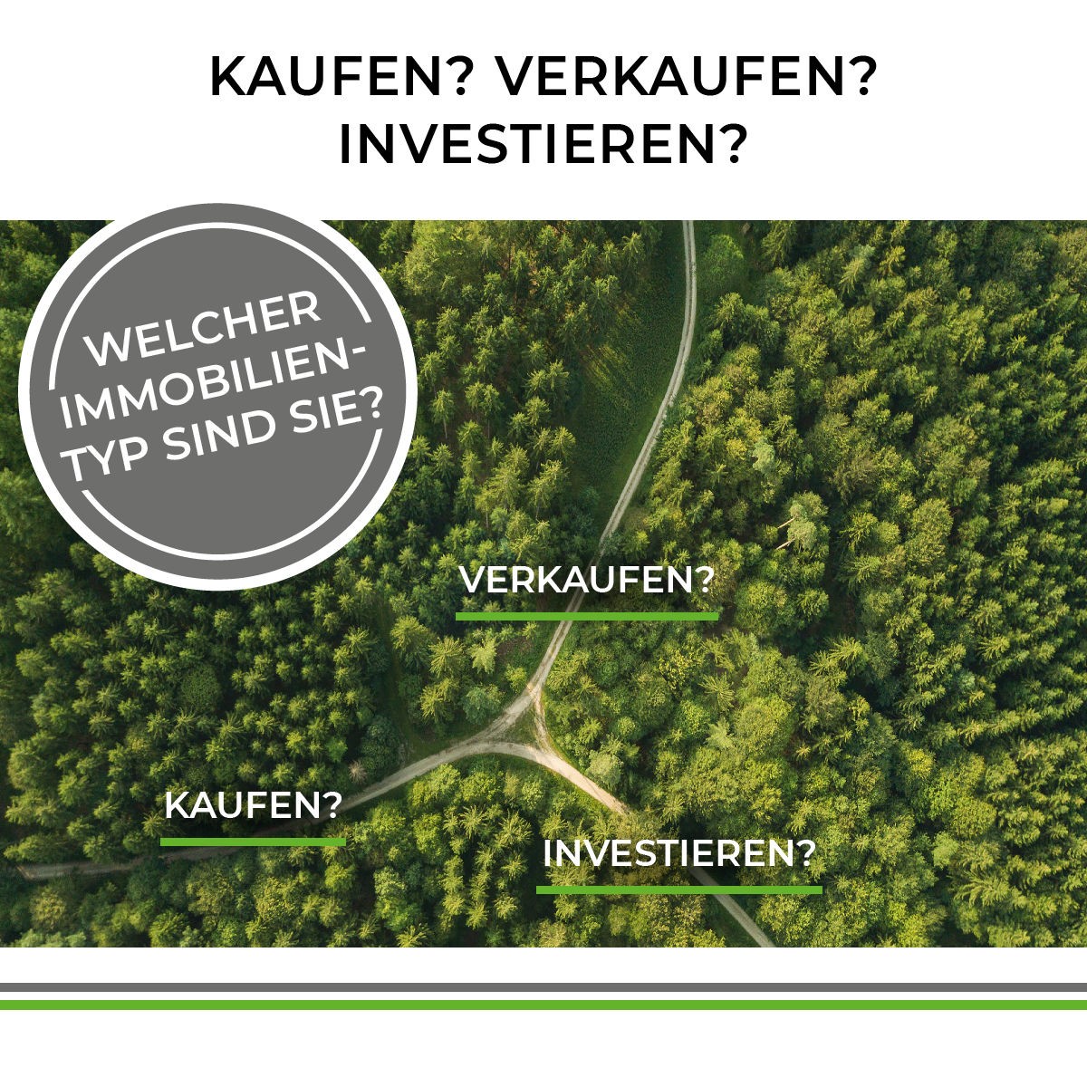 Kaufen? Verkaufen? Investieren? (Die Bildrechte liegen bei dem Verfasser der Mitteilung.)