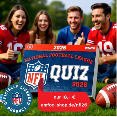 NFL Quizkalender 2026 (Die Bildrechte liegen bei dem Verfasser der Mitteilung.)