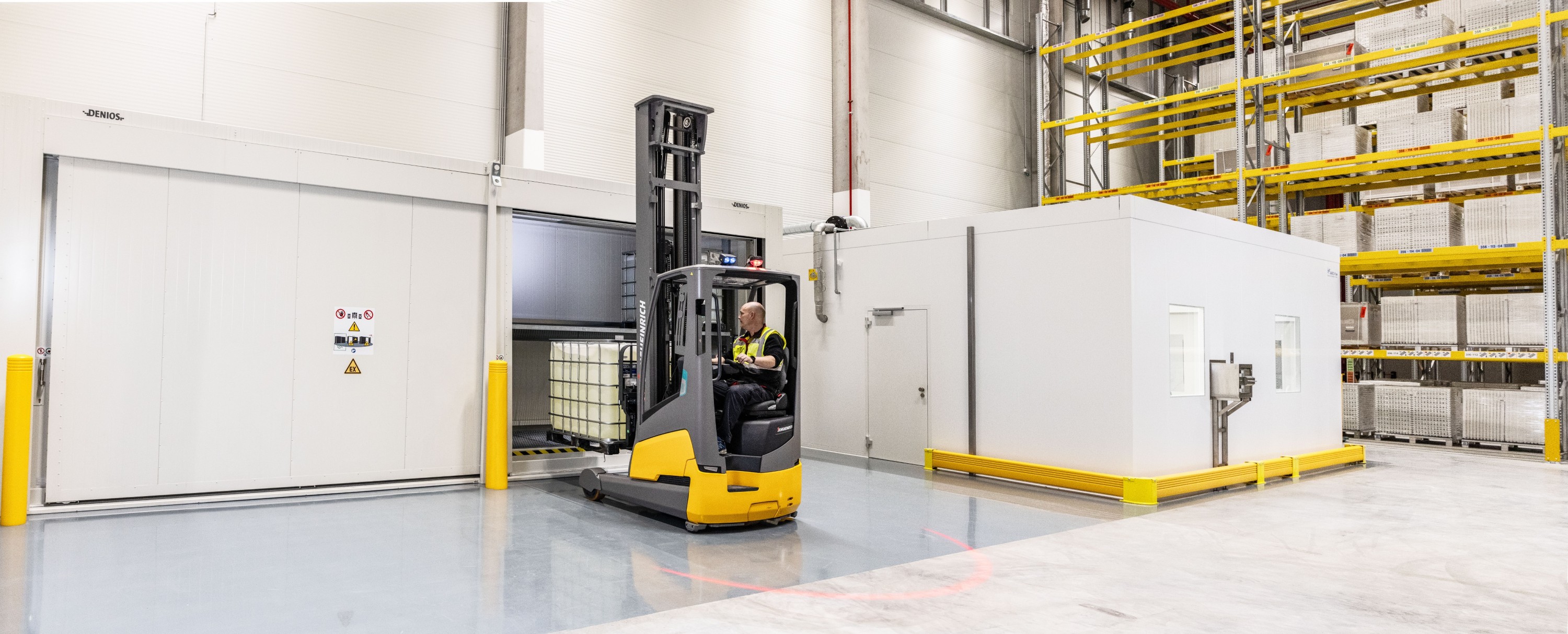 Neue Musterzuganlage von DENIOS am DHL Health Logistics-Campus Florstadt (Die Bildrechte liegen bei dem Verfasser der Mitteilung.)