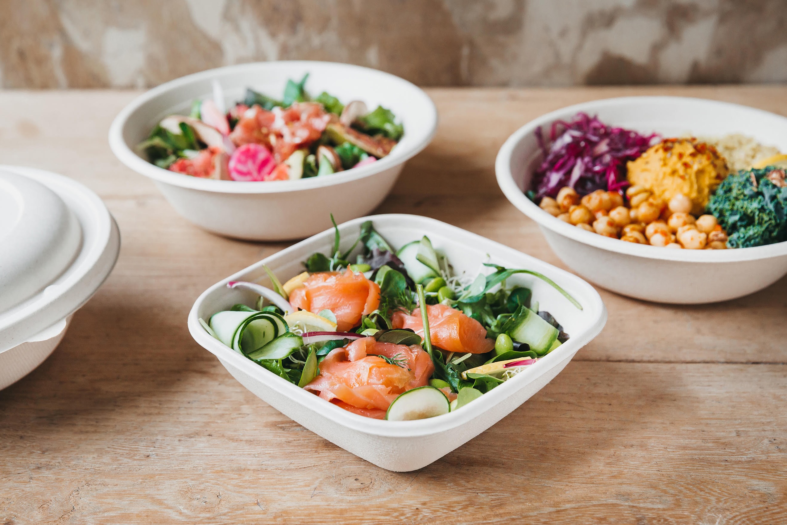 Die neue HC-Reihe von Sabert ist zu Hause kompostierbar und recycelbar. (Bildquelle: https://www.sabert.eu)