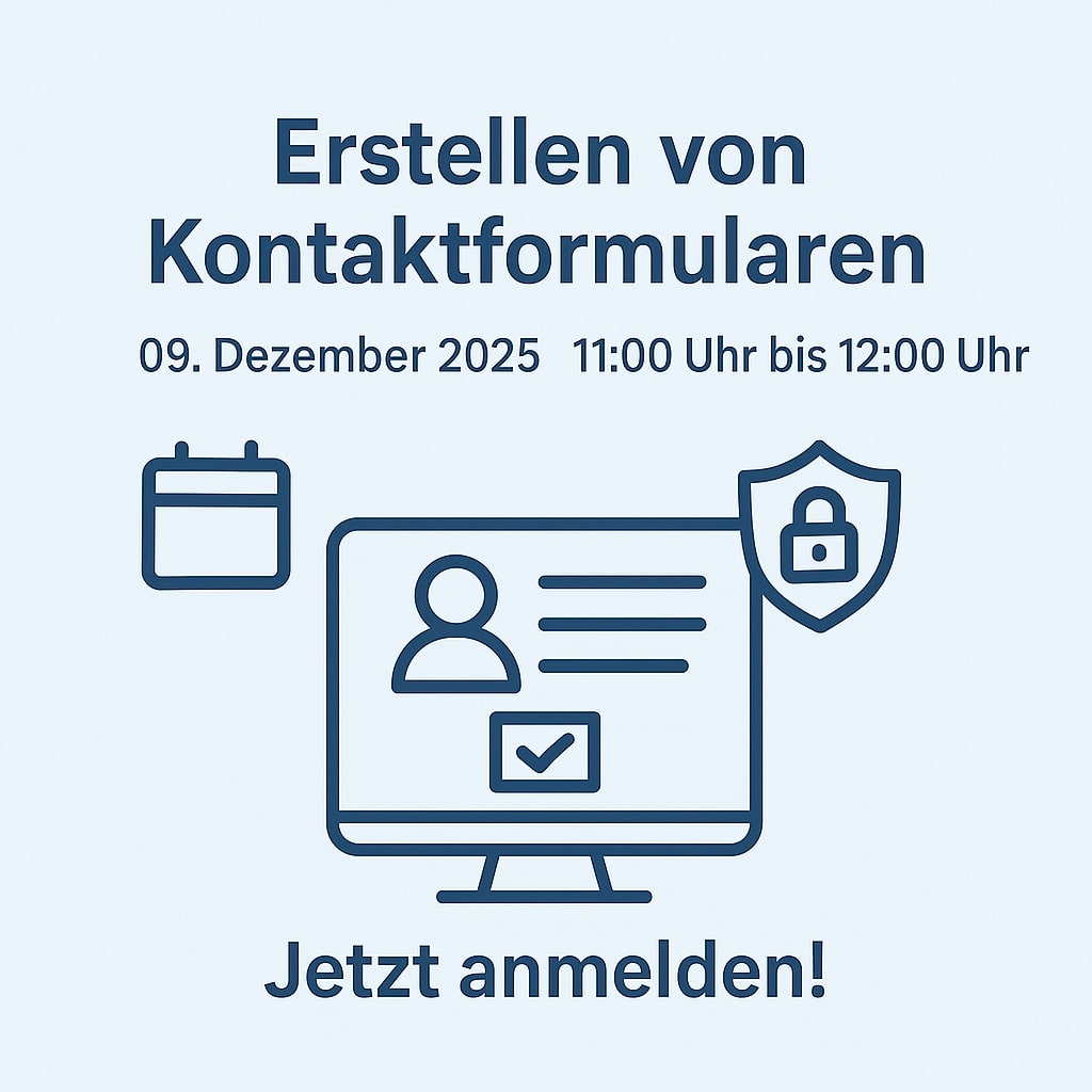 Wiemer Arndt lädt am 9. Dezember 2025 von 11:00 bis 12:00 Uhr zu einem kostenlosen Webinar ein.