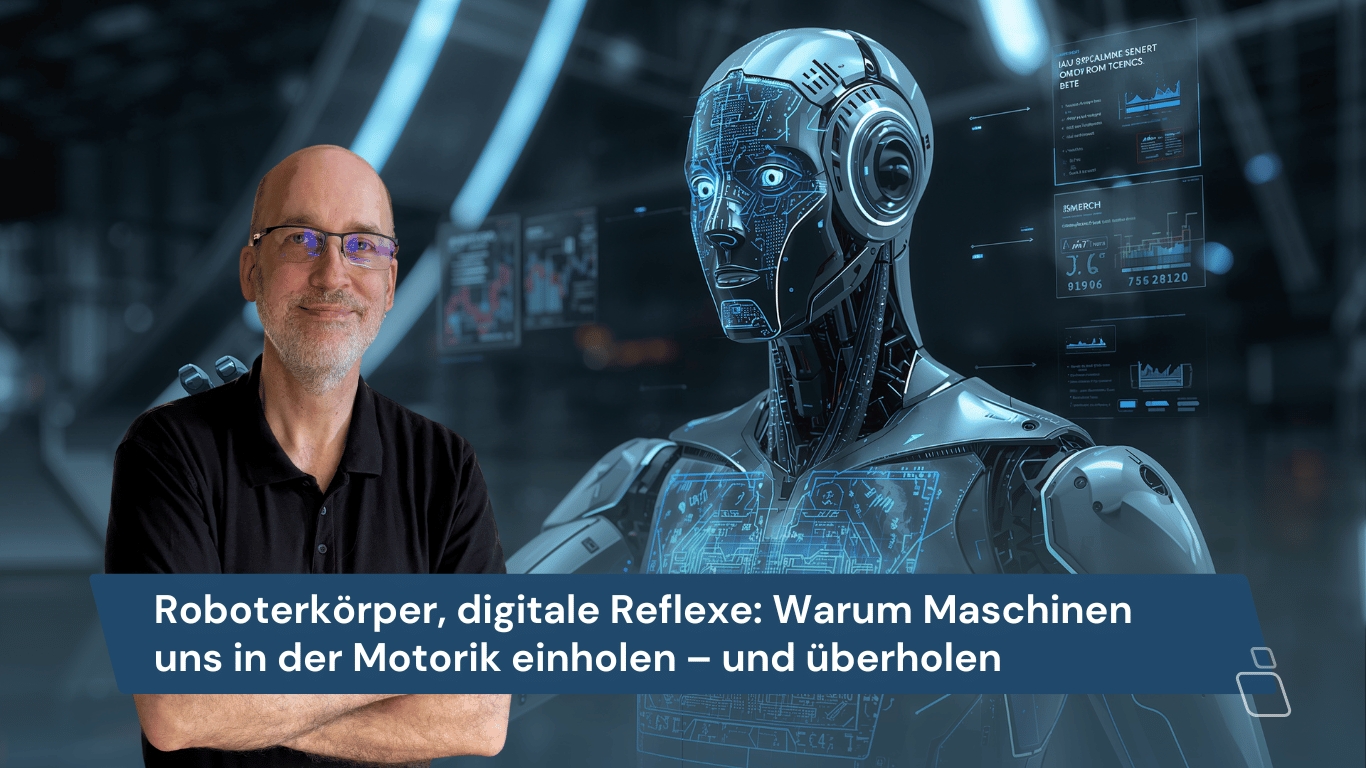 Roboterko?rper, digitale Reflexe- Warum Maschinen uns in der Motorik einholen mit Eyroq (Die Bildrechte liegen bei dem Verfasser der Mitteilung.)