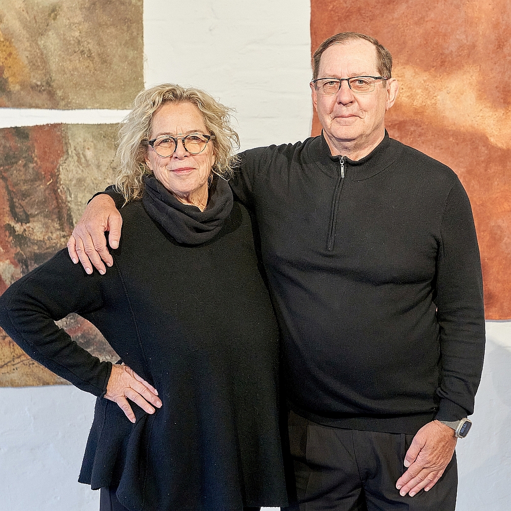  Ulrike Arnold und Victor van Keuren. Veröffentlichung honorarfrei.